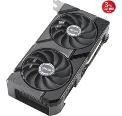 ASUS DUAL-RTX4060-O8G-EVO NVIDIA GEFORCE RTX 4060 8GB GDDR6 128bit 2535MHz OC HDMI 3xDP DLSS3 EKRAN