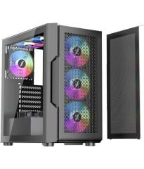 1st Player Trılobıte T7 Siyah 650W 80+ Argb 4X12CM Fan Temperli Cam Mesh USB 3.0 Atx Kasa
