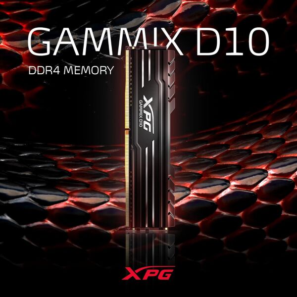 Adata XPG Gammix D10 8 GB DDR4 3200 MHz CL16 Ram AX4U32008G16A-SB10