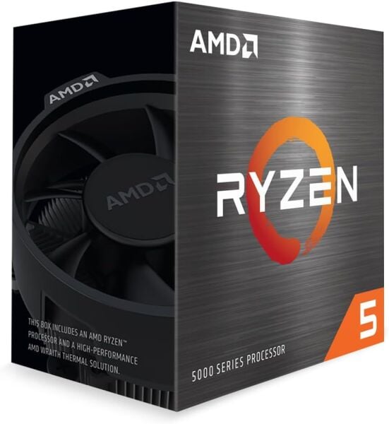 Amd Ryzen 5 5500 3.6 GHz 6 Çekirdek 16MB Cache Am4 Soket 7nm Kutulu İşlemci