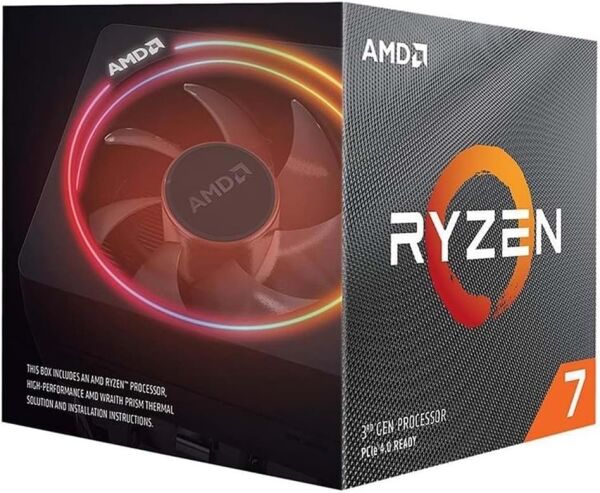 AMD Ryzen 7 3700X 3.6 GHz 8 Çekirdek 36MB Cache AM4 Soket 7nm Kutulu İşlemci