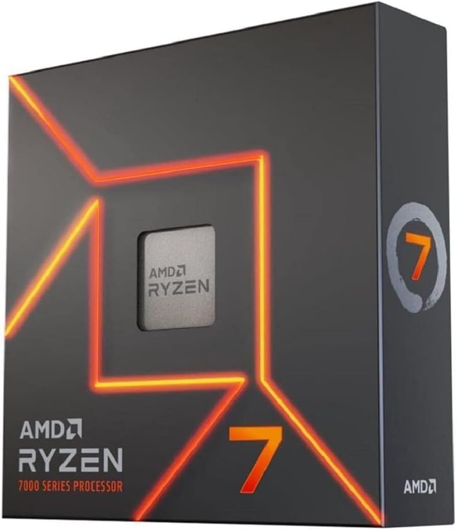 AMD Ryzen 7 7700X 4.5 GHz 8 Çekirdek 40MB Cache AM5 Soket 5nm Kutulu İşlemci