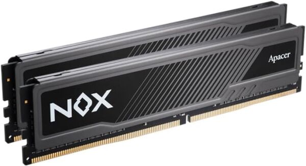 Apacer Nox 16GB (2X8GB) Ddr4 3600MHZ CL18 Gaming Ram (AH4U16G36C25YMBAA-2)
