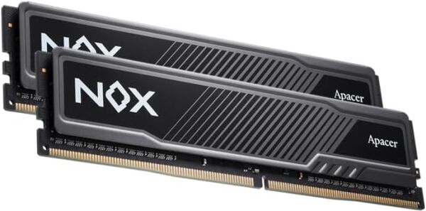 Apacer Nox 16GB (2X8GB) Ddr4 3600MHZ CL18 Gaming Ram (AH4U16G36C25YMBAA-2)