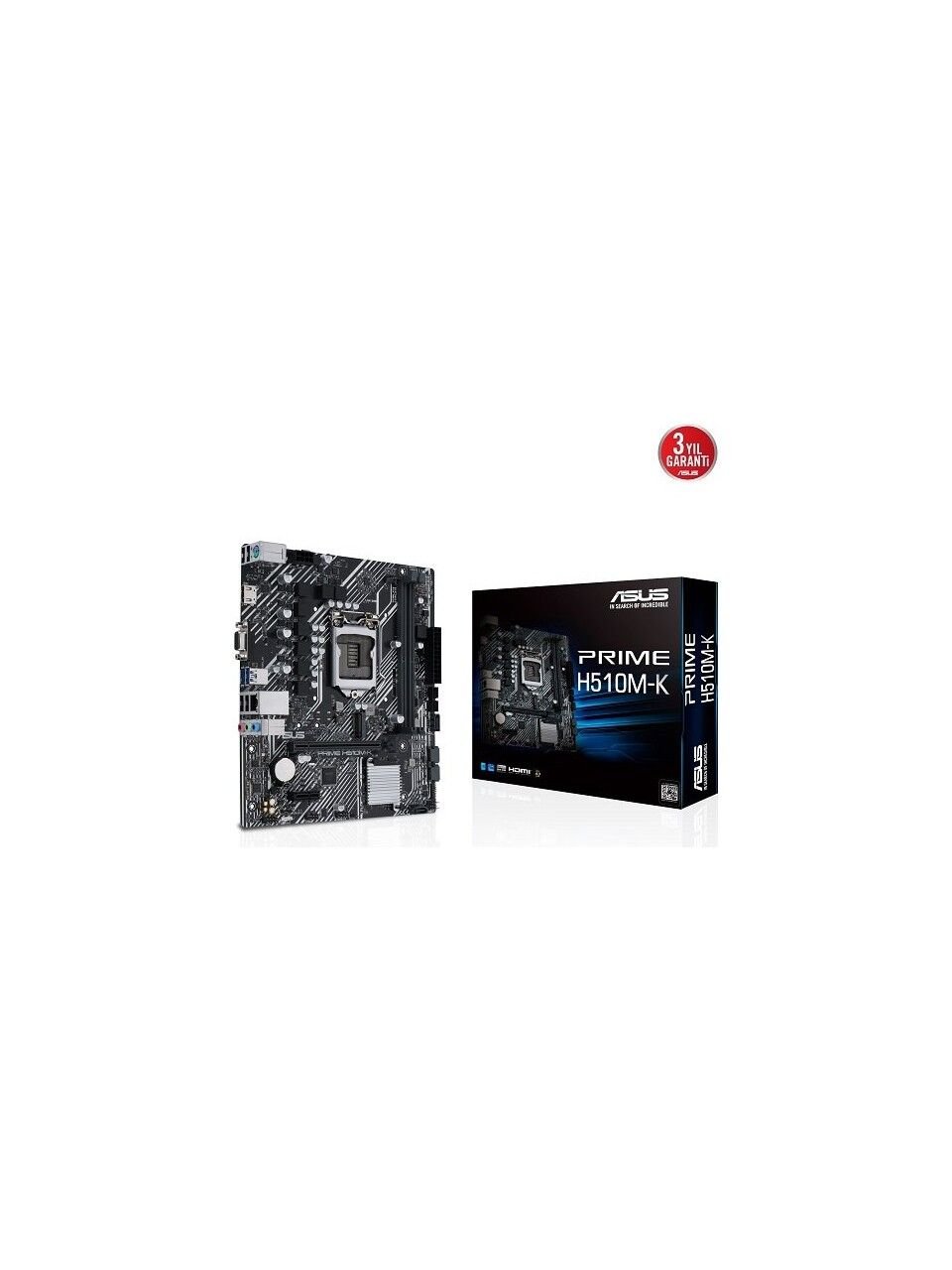 Asus Prime H510M-K Intel H510 3200 MHz (OC) DDR4 Soket 1200 mATX Anakart